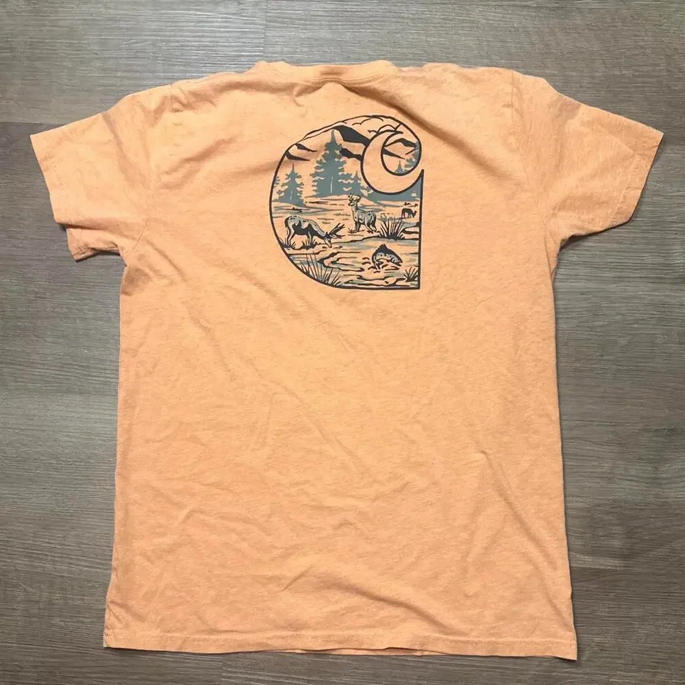 Carhartt orange t shirt